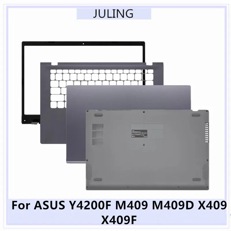 For ASUS Y4200F M409 M409D X409 X409F Laptop LCD Top Back Cover/Front Bezel/Palmrest Keyboard Bezel/Housing Bottom Case