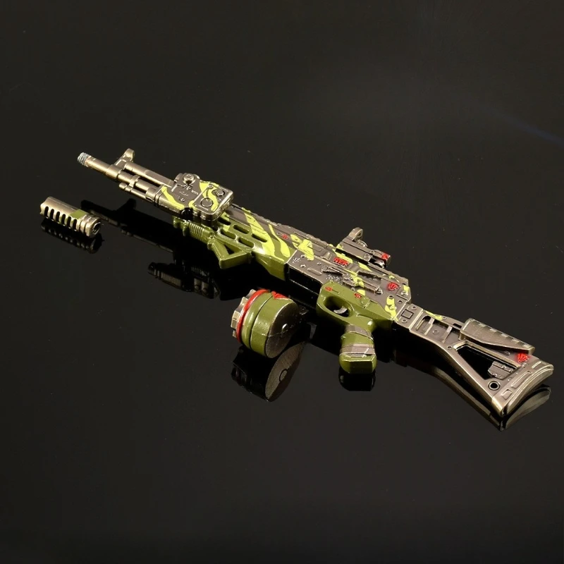 新しい 18 センチメートルアリーナブレイクアウトゲーム周辺アーム AKE 金属モデル武器と小道具デスクトップ飾る装飾品誕生日プレゼントのおもちゃ