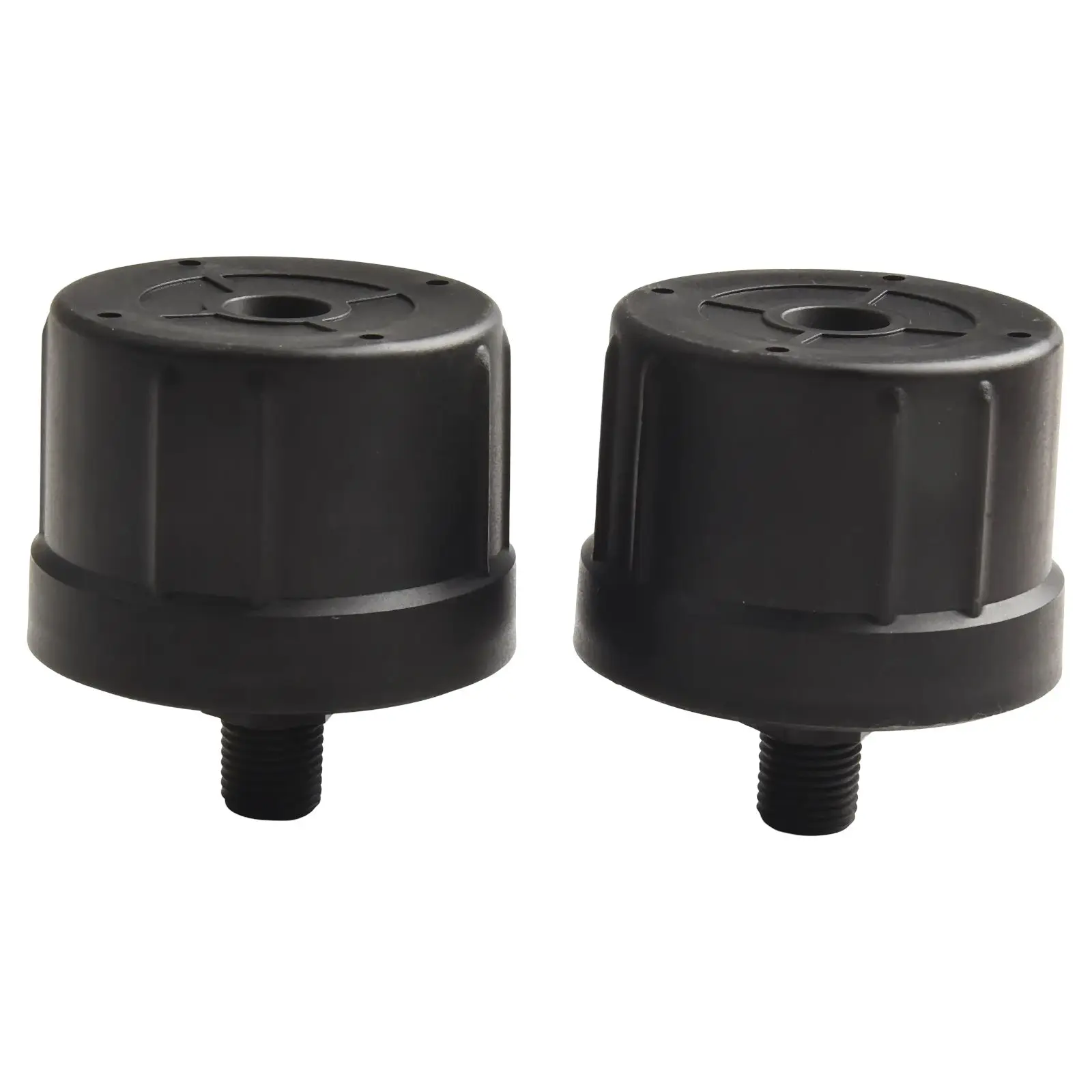 Efficient Air Filtration with Oil Free Plastic Muffler Perfect Accessory for Compressors and Small Air Pumps Compact Design