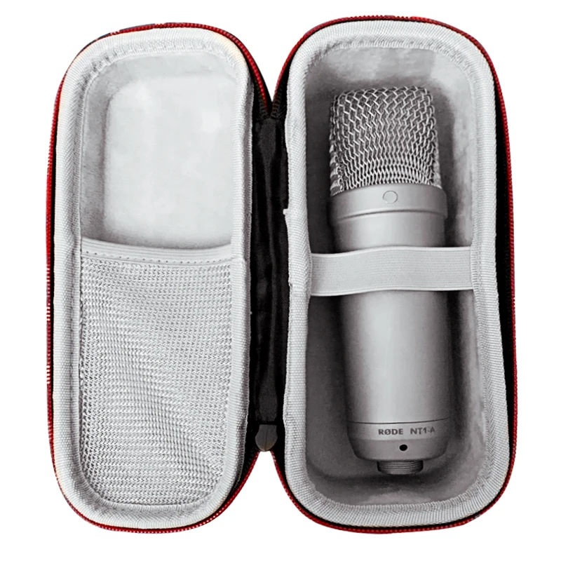 Newest Hard EVA Travel Carrying Bag Storage Case Cover for Rode NT1-A Stereo Studio Vocal Cardioid Condenser Microphone