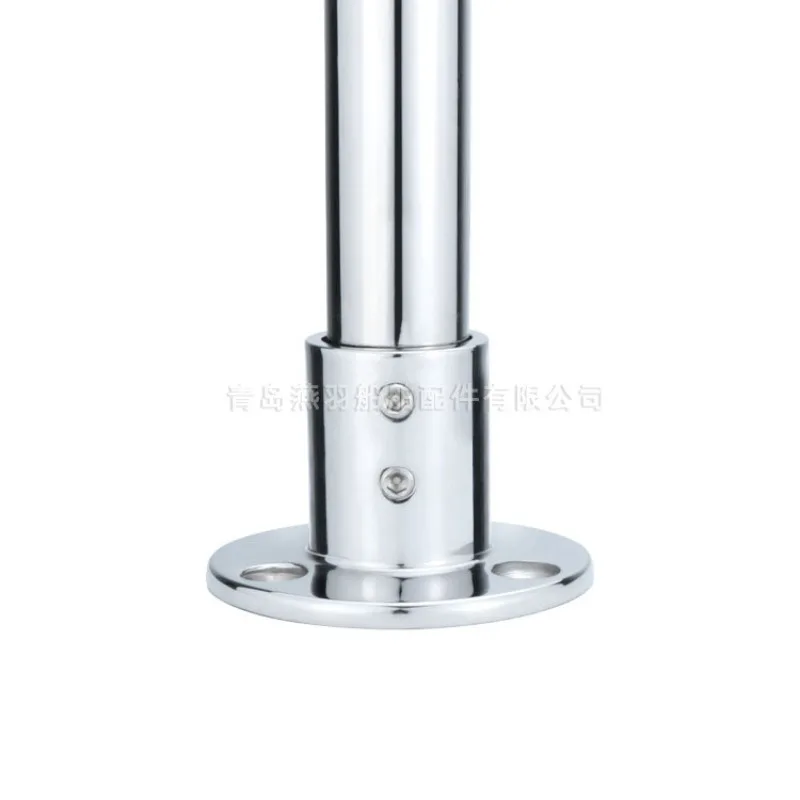 Marine pipe seat 90 degree round pipe seat, deck railing fixed seat pipe seat, marine awning accessories stainless steel
