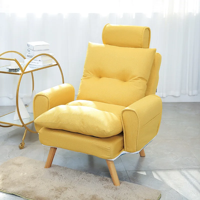 Lazy, sofá dormitorio individual balcón, sofá, cama ocio simple