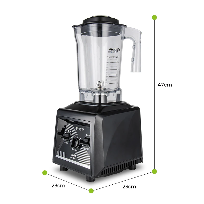 Moulinex Kitchen 1800w 2 in 1 Countertop Professional Table Commercial Mixer Heavy Duty Silver Crest Blender for ice mixer