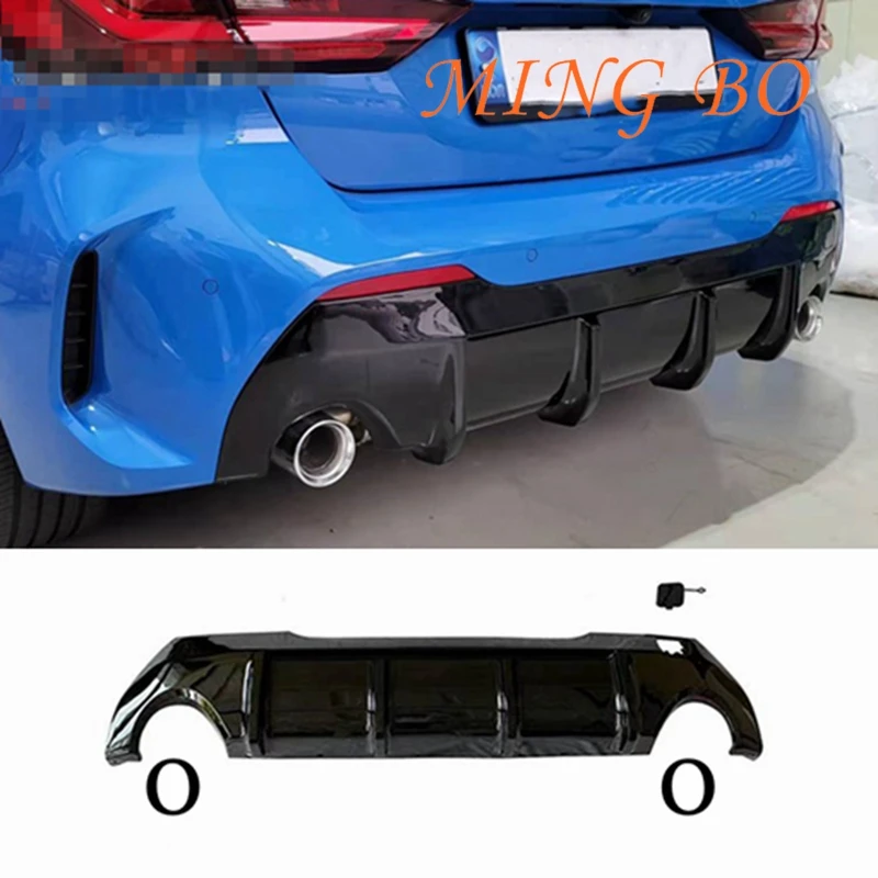 

FOR BMW 1 Series F40 MP 2019+ Year Automotive Body Styling Kits Black Color M135i Rear Bumper Lip Diffuser Roof Spoiler