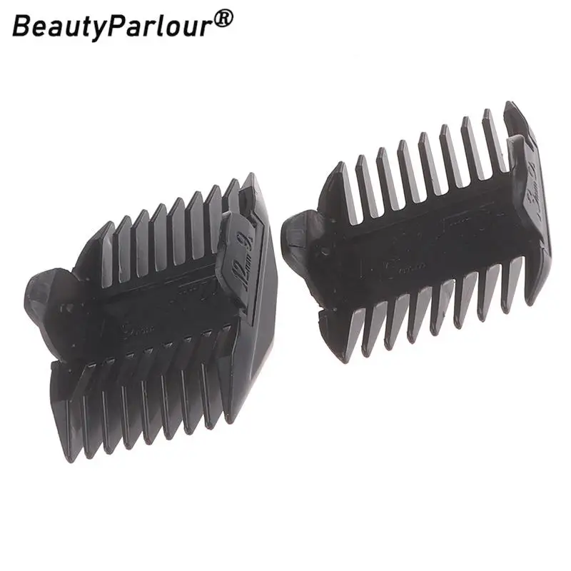 2Pcs Universal Cut Clipper Limit Comb Guide Attachment Size Barber Replacement