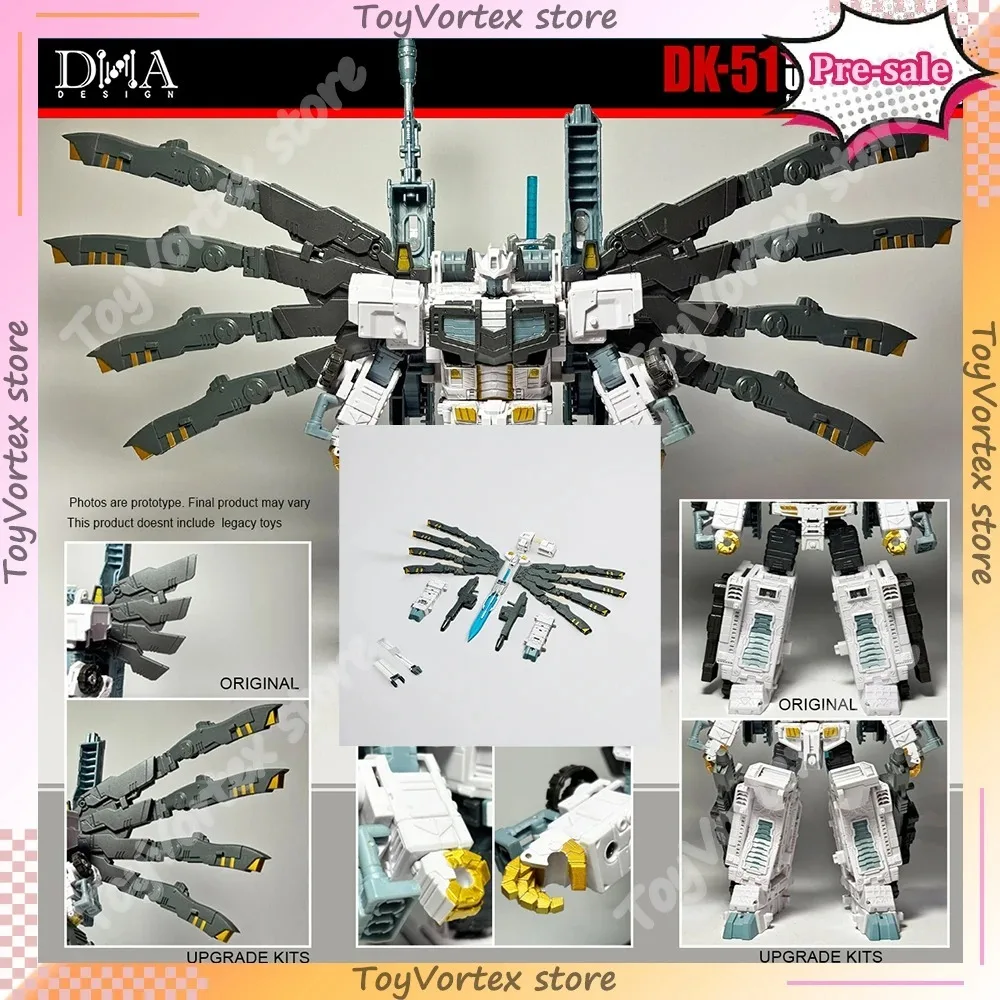 

In stock Original DNA DK-51 DK-51 DK51 Upgrade Kit for Legacy Leader class Nova Prime Accessories