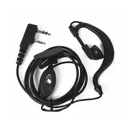 Baofeng-walkie-talkie UV-5R,2ピンヘッドセット,888s,常夜灯,トランシーバー用品,アクセサリー