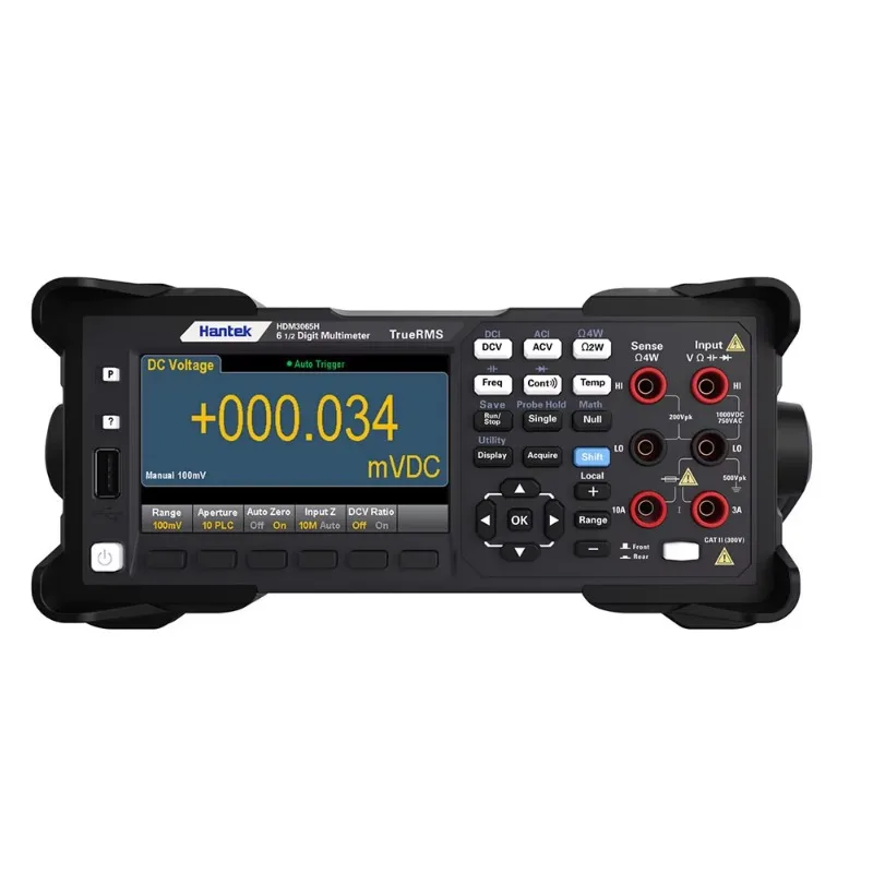 

Hantek HDM3055S Digital Multimeter 5 1/2 Digit Multimeter Tester With High Acquisition Speed For Capturing Transient Signal