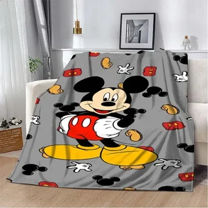 Schöne Mickey Minnie Soft Plüschwurfdecke, heißes Sofa Decke, Nickerchendecke, Bett, Wohnzimmer, Schlafzimmer, Haus, Reisen, Picknick, Mädchengeschenke 8 Hauptverkäufe Mickey - №6