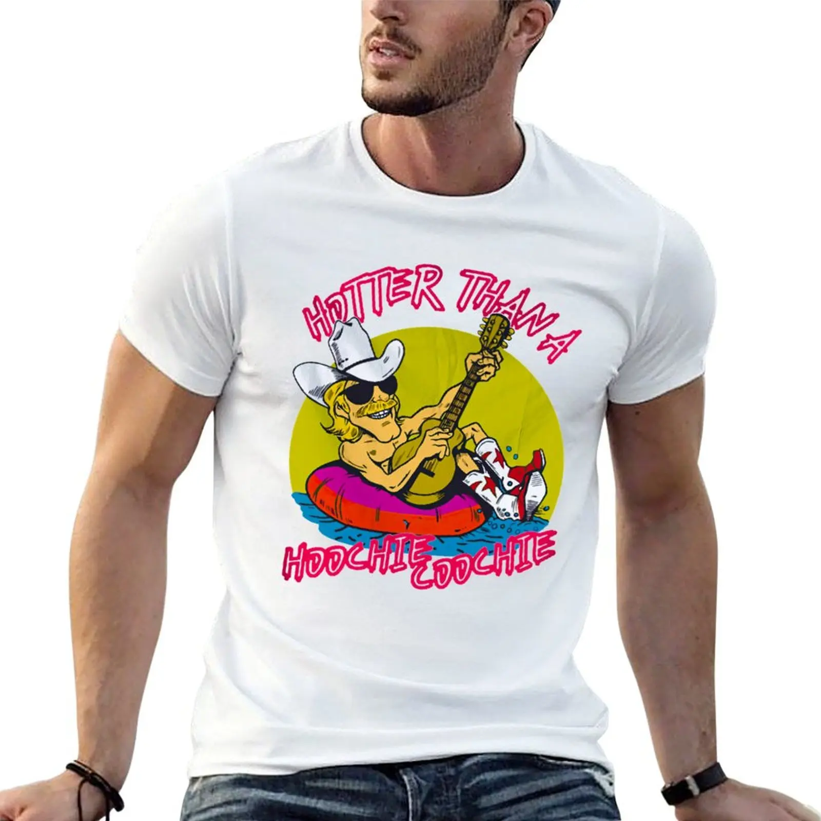 

Hotter-Than-A-Hoochie-Coochie T-Shirt t shirts with prints man t shirt cotton t shirt personalised T-shirt
