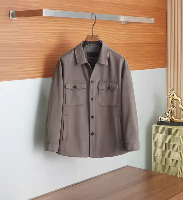 LP 25aw الكشمير طية صدر السترة الأعمال سترة عادية بسيطة #1