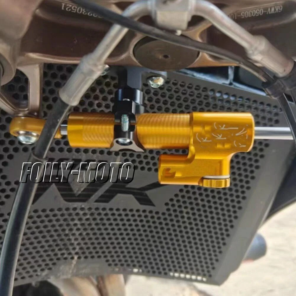 Motorcycle Accessories Directional Damper Shock Absorber Stabilizer Steering Dampers Bracket For Cfmoto 800NK 2023 2024 NK800 NK
