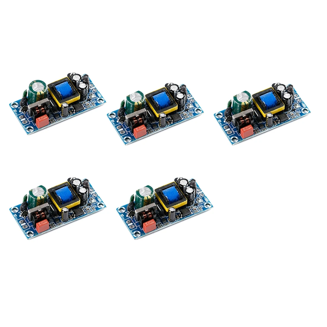 5Pcs 10W AC-DC Converter Module AC 110V 220V 120V 230V to 5V 2A 3A DC Switching Power Supply Low Ripple Power Board