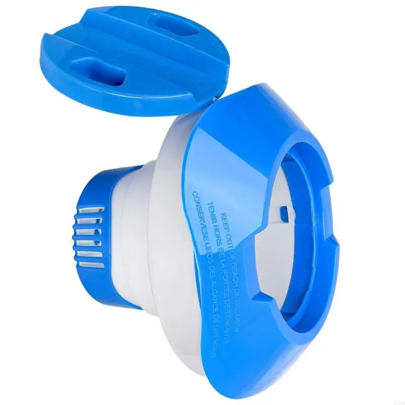Schwimmender Chlor-Tablettenspender, Schwimmer für Schwimmbad, 19 Durchmesser und starke Konstruktion für langfristige 69HD – Detail 9