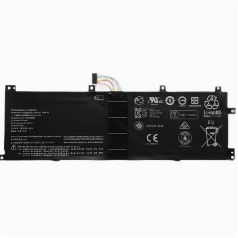 BSN04170A5-AT laptop battery for Lenovo Miix 510-12ISK 520-12IKB battery, brand new, large capacity 11.4V 4955mAh