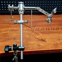 Juego de herramientas giratorias para pesca con mosca, señuelo para pesca con mosca, vicio adecuado para hacer señuelos secos y húmedos para trucha y salmón