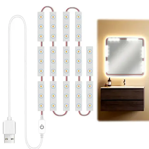 다기능 디밍 가능 디자인 혁신적인 USB 터치 LED 화장품 거울 조명은 완벽한 조명 솔루션을 제공합니다. Best5 다기능 디밍 가능 디자인 혁신적인 USB 터치 LED 화장품 거울 조명은 완벽한 조명 솔루션을 제공합니다. Best5