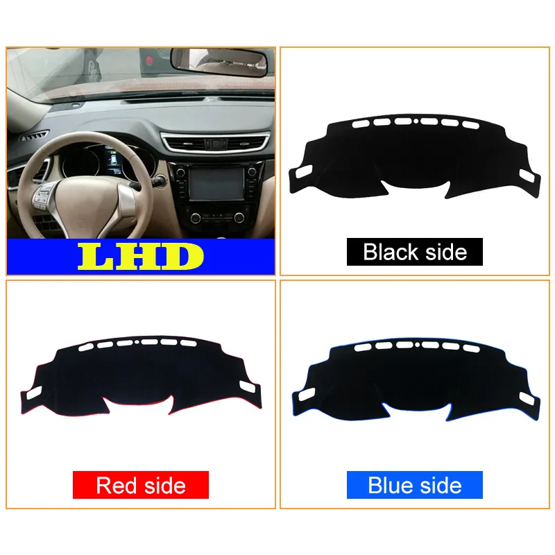 For Nissan Qashqai J11 X-trail X trail T32 2014-2019 Car Dashboard Cover Dash Mat Sun Shade Instrume Panel Carpets Accessories