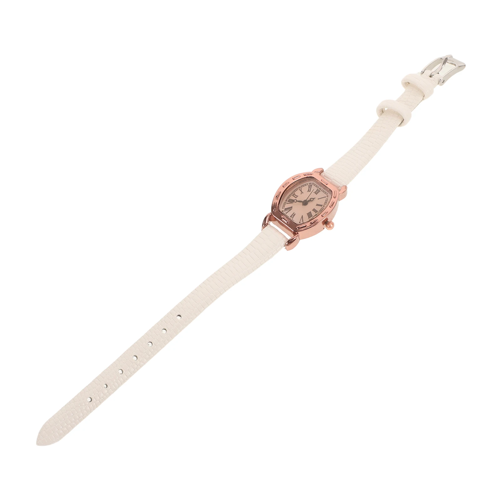 

Retro Women Watch Vintage Rectangular Quartz Wristwatch Adjustable Strap Black Color Fashion Daily Wear Party School Great Gift