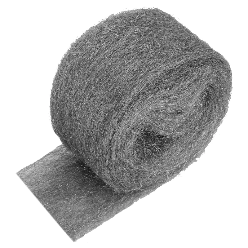 Steel Wool Mice, 0000 Fine Steel Wool For Control Wire Wool For Sealing Silver Gray