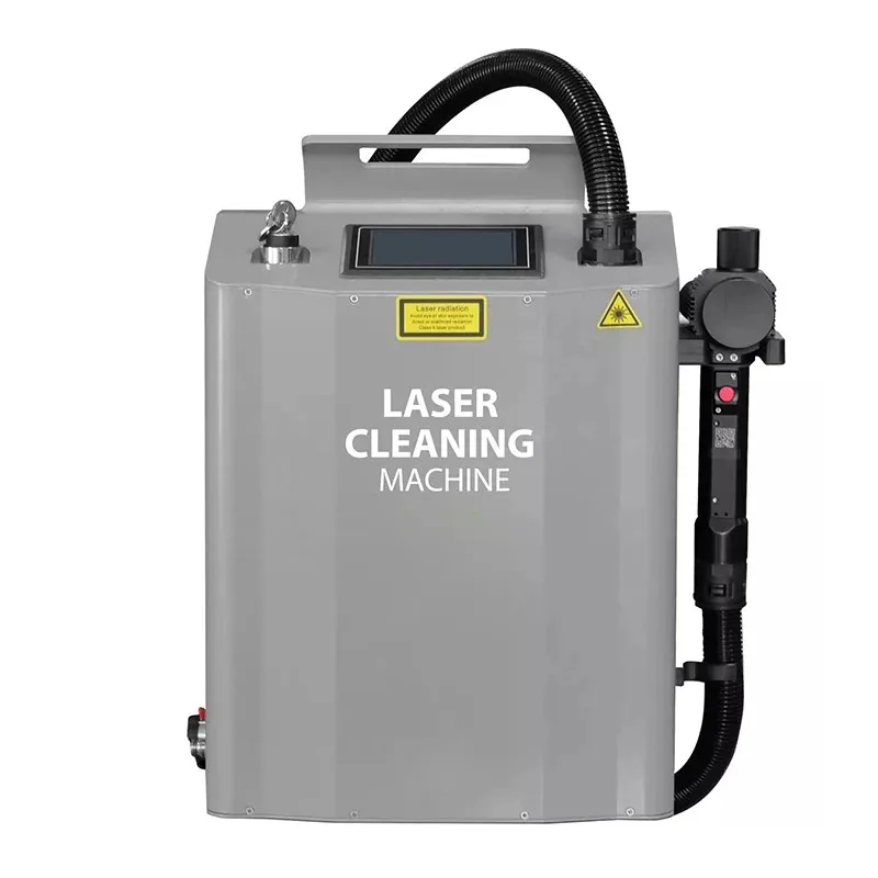 50w 100w 200w 300w Small Portable Handheld Wood Metal Laser Cleaner Fiber Pulse Laser Cleaning Machine Rust Removal Price