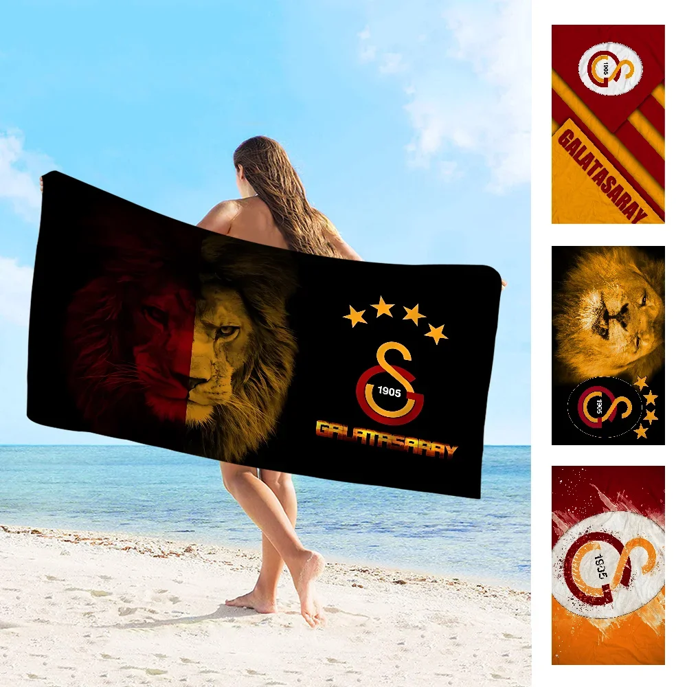 

G-Galatasarays Logo Microfiber Printed Beach Towel Mountain Climbing Yoga Beach Swimming Running Absorbent Soft Towel