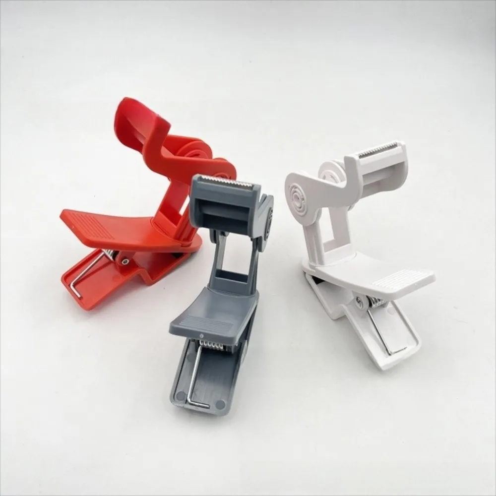New Portable Desktop Tape Dispenser Multifunctional Table Clips Wrapping Paper Tape Holder Adjustable Wrapping Tape Tool