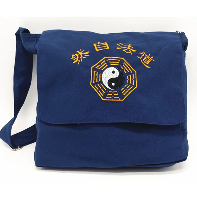 Wudang Taoist oblique span bag Yunyou Road bag high-quality canvas bag Road method naturally brings luck