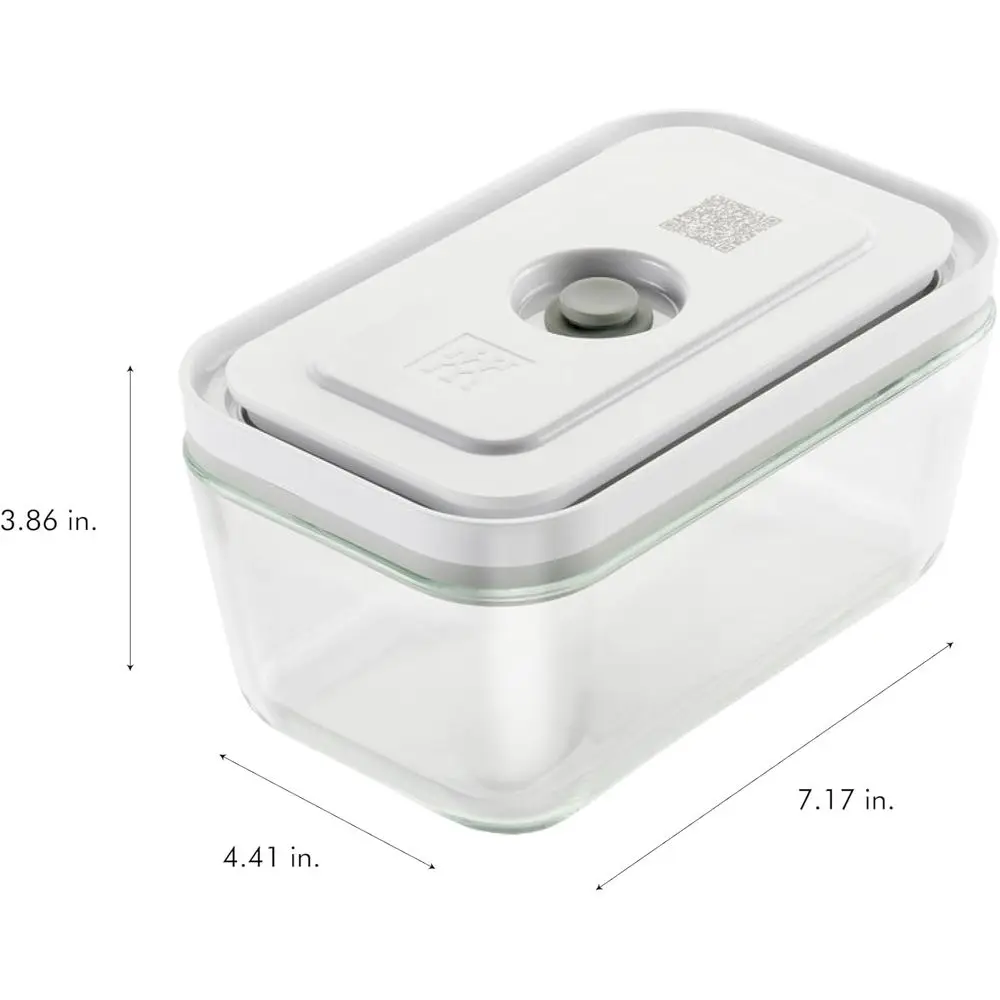 مجموعة إعداد الوجبات الزجاجية المكونة من 3 قطع - أحجام متنوعة، وحاويات تخزين الطعام الطازجة والتوفير #4