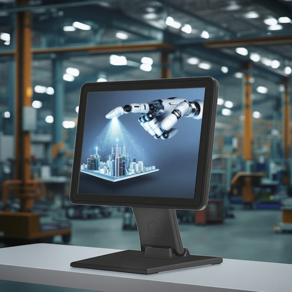 New 12 Waterproof IP65 Industrial Touch Screen Thin Film Transistor LCD Glass  Rugged Tablet PC Light Emitting Diode