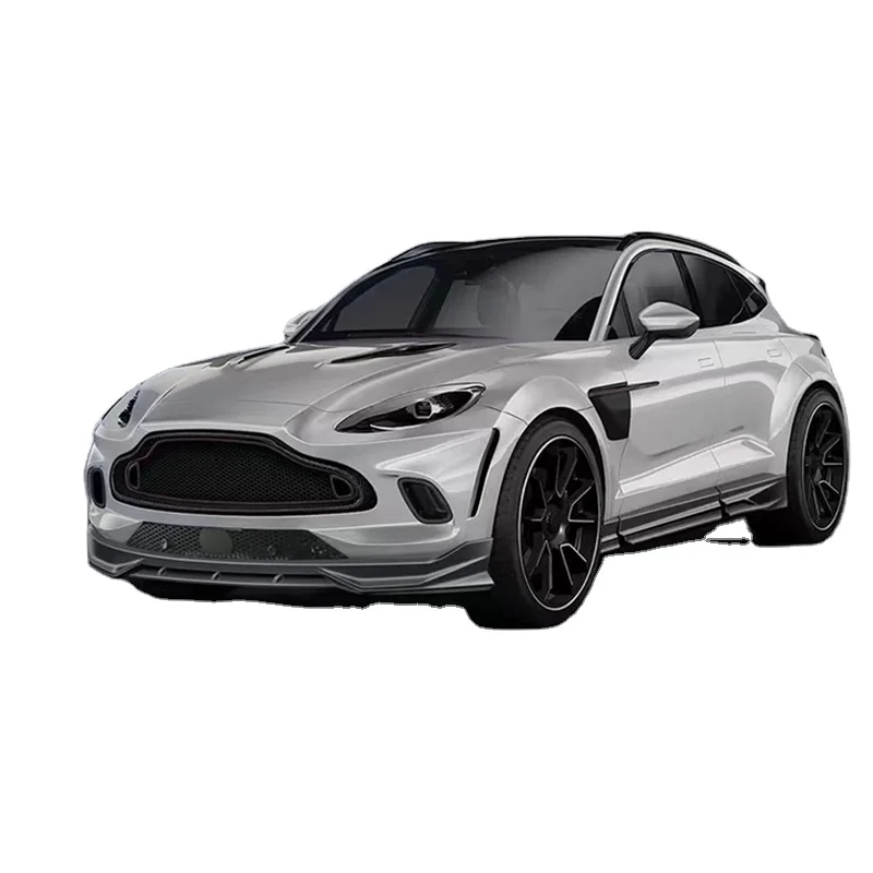 

For Aston Martin DBX Wide-body Kit DBX Upgraded Carbon Fiber Front Lip Diffuser Spoiler Hood Carbon Fiber Body Kit