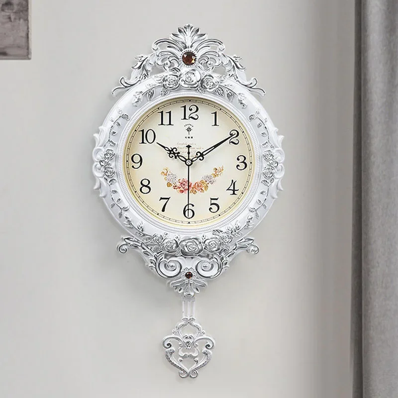 Reloj de Pared Digital para Dormitorios, Reloj de Pared de Diseño Creativo y Lujoso, Relojes de Pared para Restaurantes, Reloj de Pared Moderno, Adornos Decorativos para el Hogar