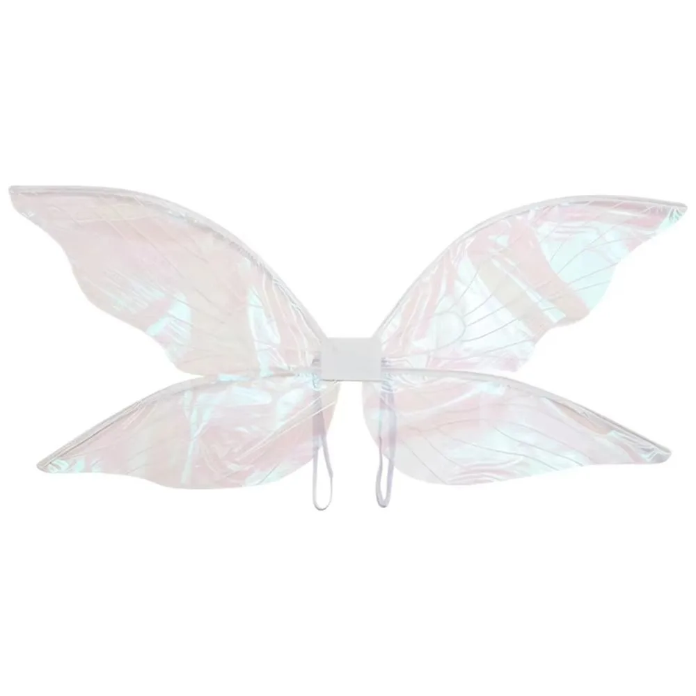Durable Cosplay Props Girl Butterfly Wings Organza Multicolor Fairy Wings Sparkle Role Play Elf Angel Wing Party Accessories