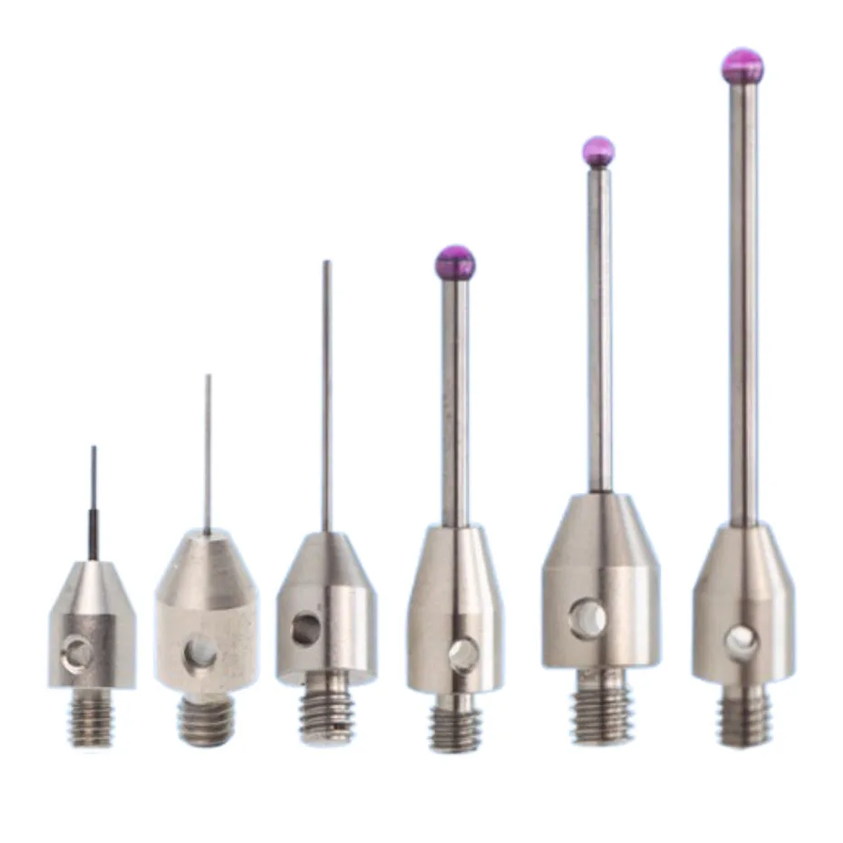 Three coordinate probe tungsten steel measuring needle ruby measuring head CNC machine tool dedicated measuring needle M4