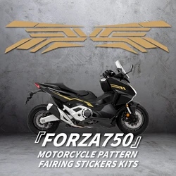 Used For HONDA FORZA750 Motorcycle Accessories Line Pattern Stickers Fairing Kits Of Bike Decoration And Protection Decals