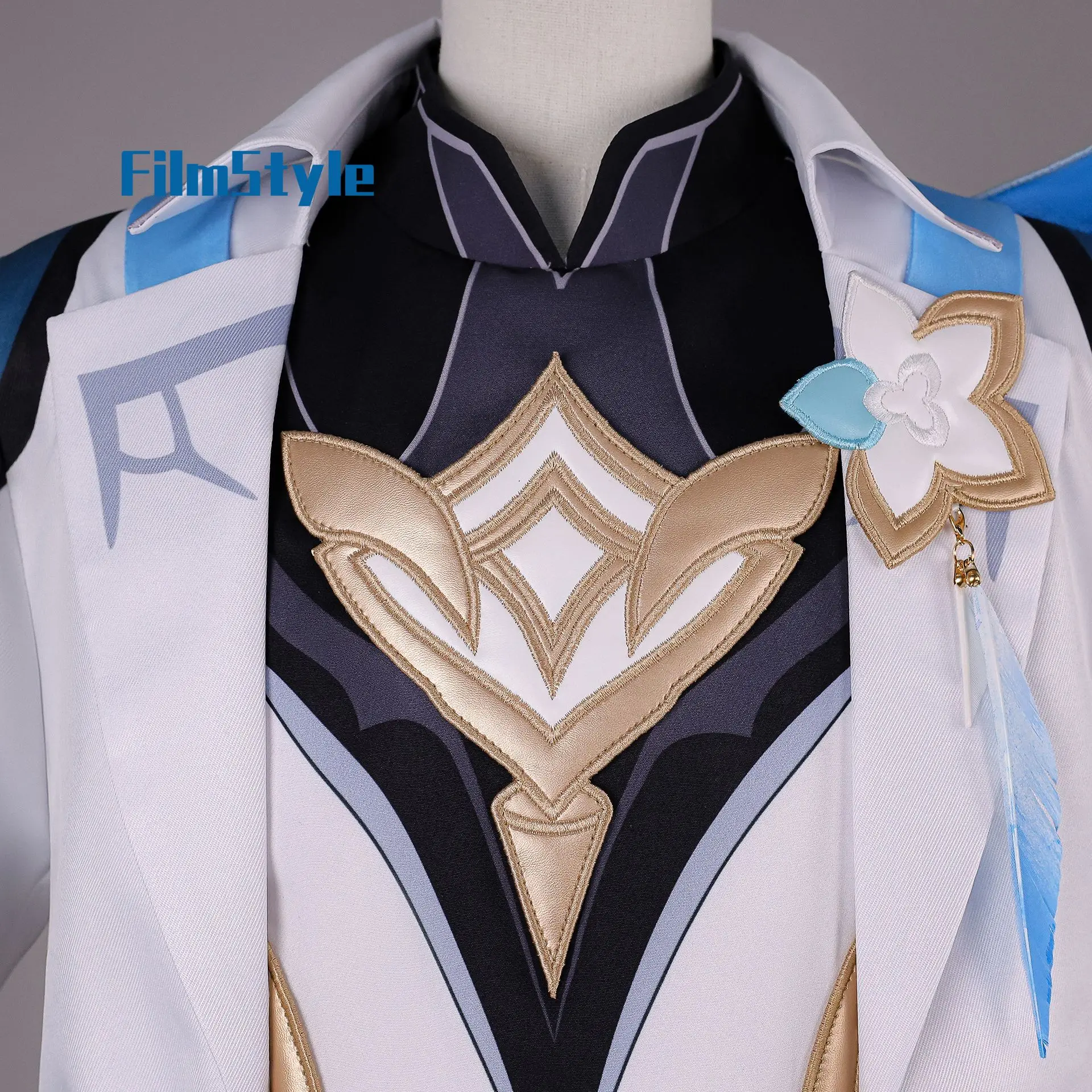 Disfraz de Cosplay de Genshin Impact para Dos Personas, Traje de Yunli con Cielo y Nieve, Nueva Piel de Cosplay de Lumine