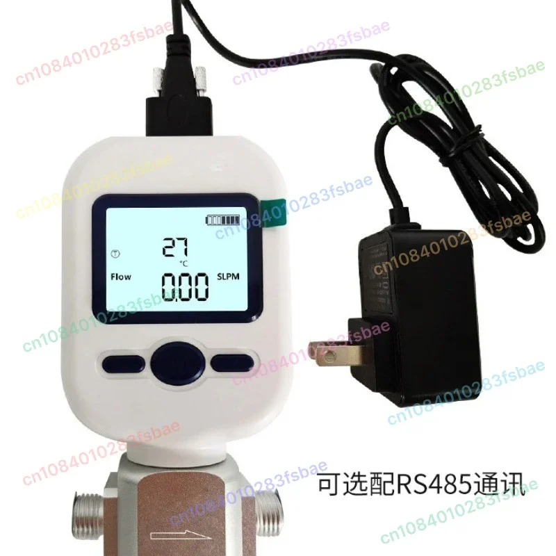 

Micro digital gas mass flowmeter, high precision thermal MF5712 digital oxygen air flowmeter