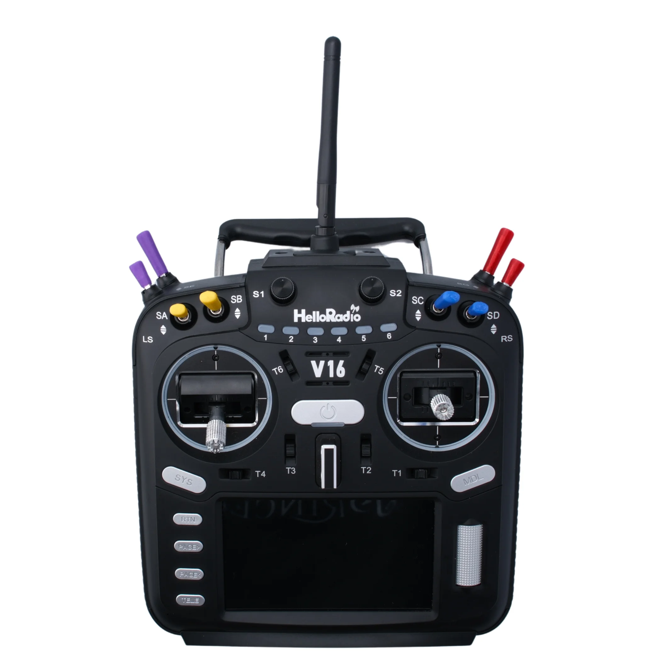 10 قطعة RC الارسال التبديل غطاء يغطي الملونة المضادة للانزلاق غطاء ثلاثية الأبعاد مطبوعة بولي يوريثان ل RadioMaster TX16S TX15 TX12 Helloradio V16 #2