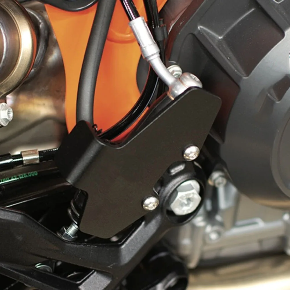 Para ktm duke 790 duke 890 duke r gp 890r motocicleta freio traseiro cilindro mestre guarda capa de proteção protetor protetor calcanhar traseiro guarda
