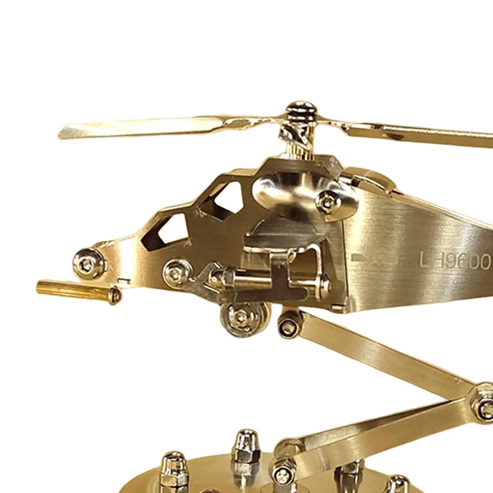Modèle d'avion de chasse de simulation avec support rotatif, cadeaux souvenirs, ornements d'avion, hélicoptère moulé sous pression pour bureau et bibliothèque