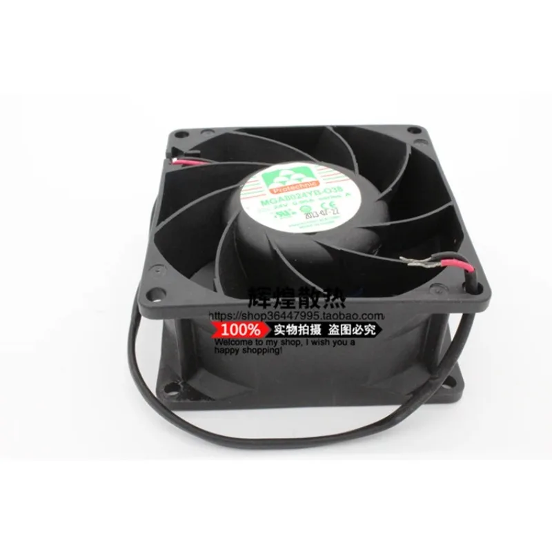 JFG For MAGIC Protechnic MGA8024YB-03 24V 0.90A 8CM 8038 Frequency Converter Cooling Fan