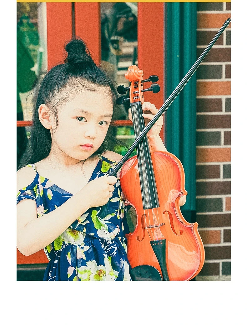 Kinderen Gesimuleerde Viool Speelgoed Kan Spelen Muziekinstrument Speelgoed Muziek Vroege Onderwijs Fotografie Prestaties Props Meisje Gift