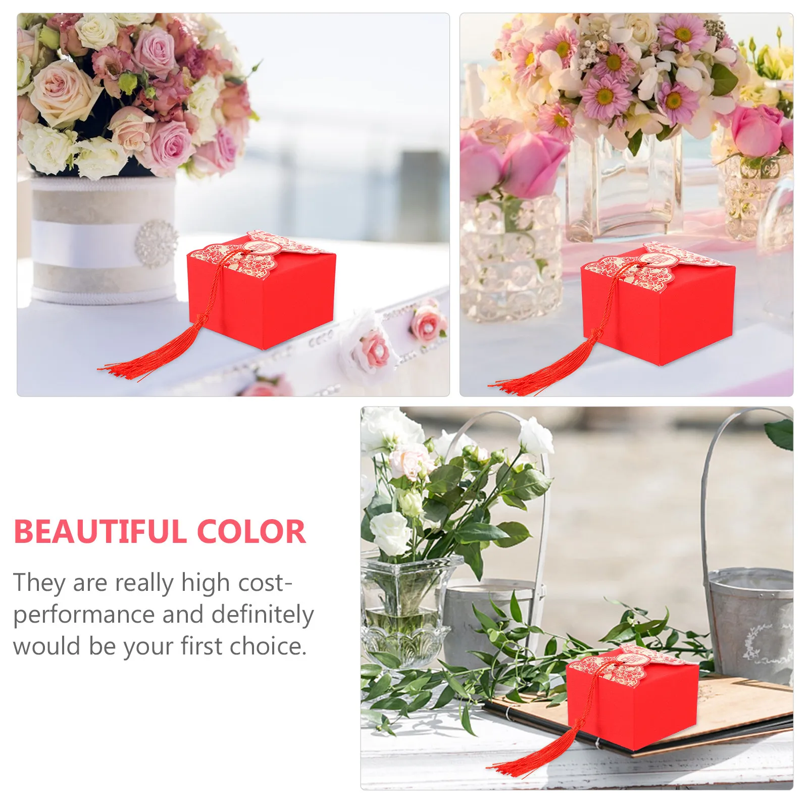 15Pcs Treat Box Wedding Candy  - Wedding Solution review and price