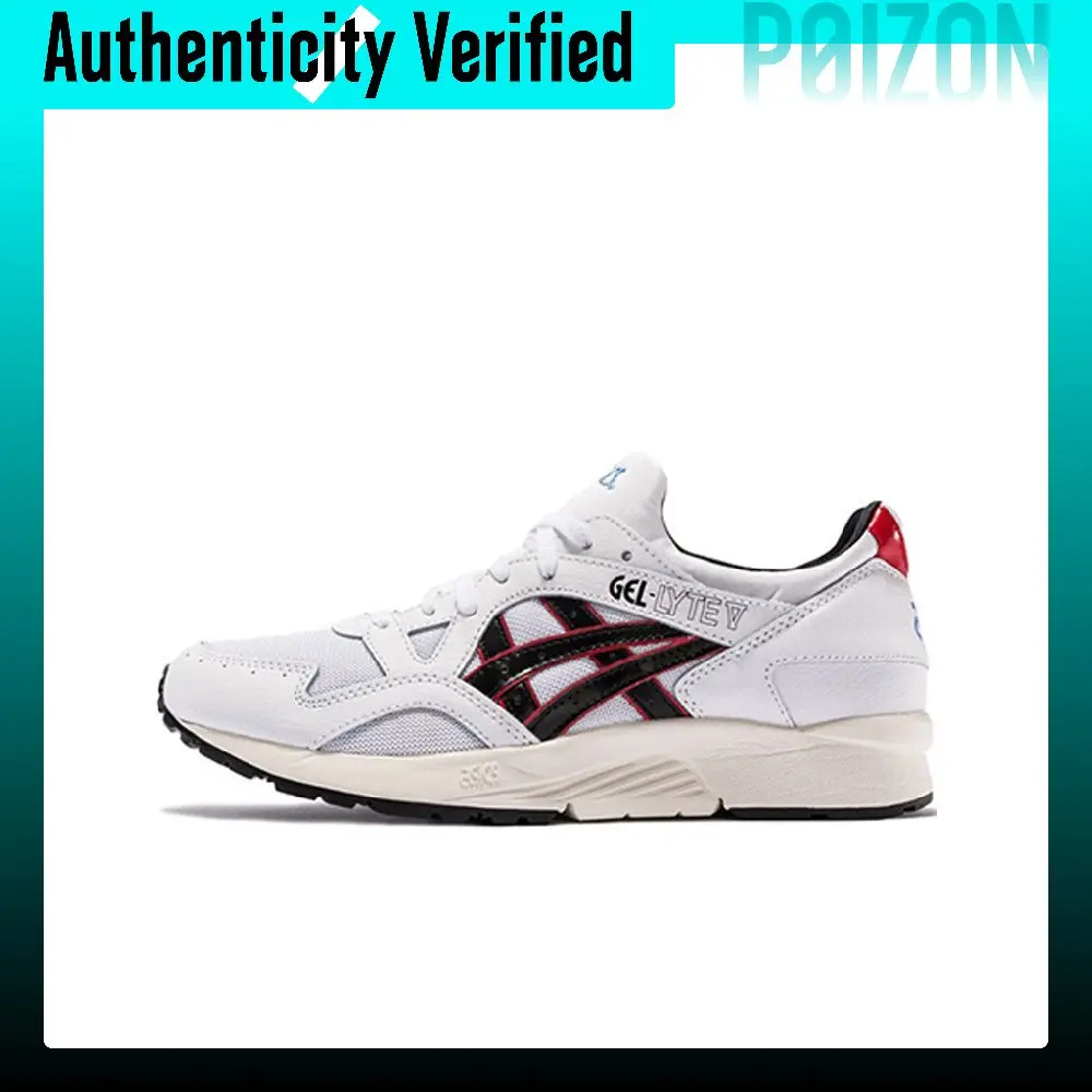 ASICS Gel Lyte V White Black Red