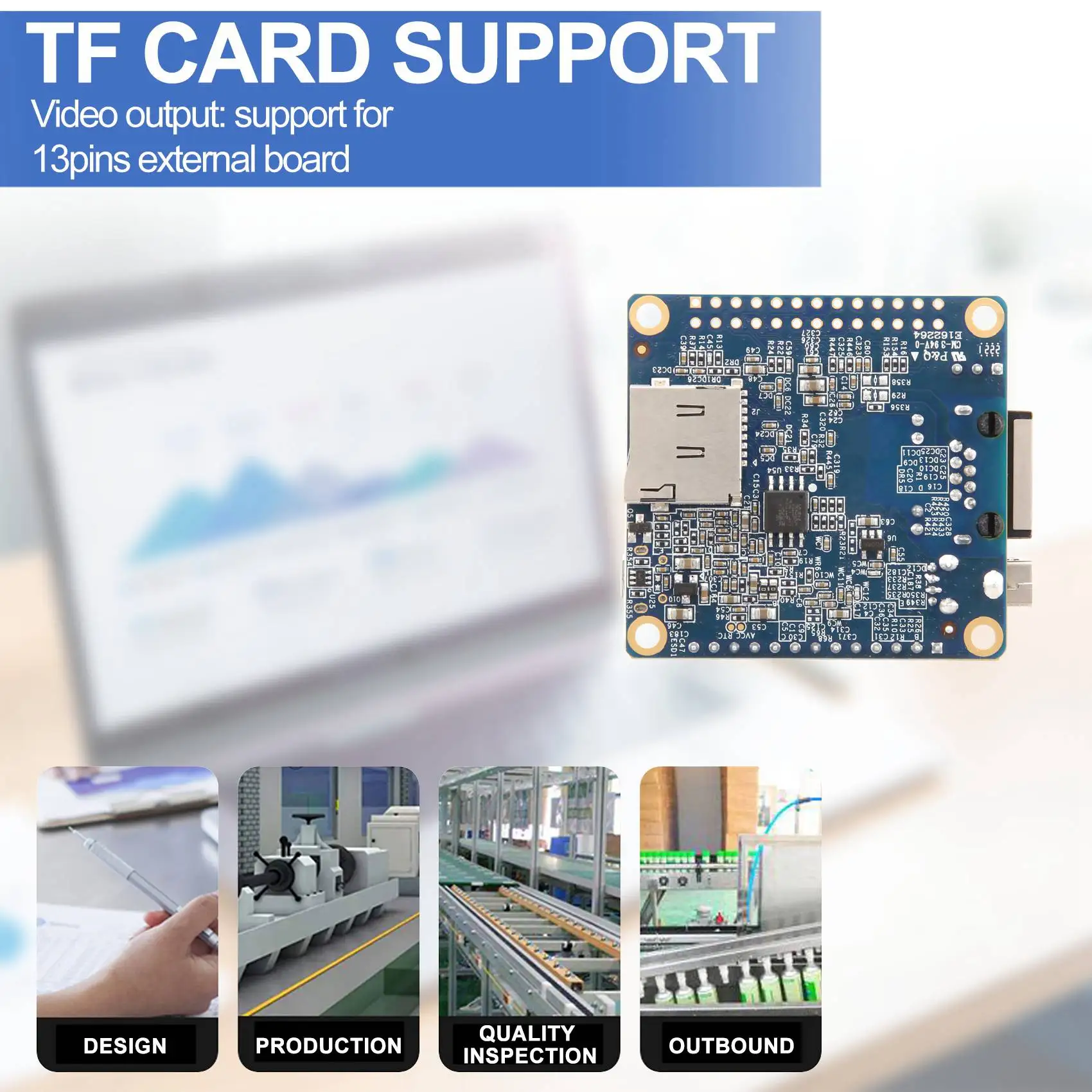 For Orange Pi Zero LTS 512MB H3 Quad-Core Development Board,Open-Source Single Board Computer, Run Android 4.4, Ubuntu-ABVP