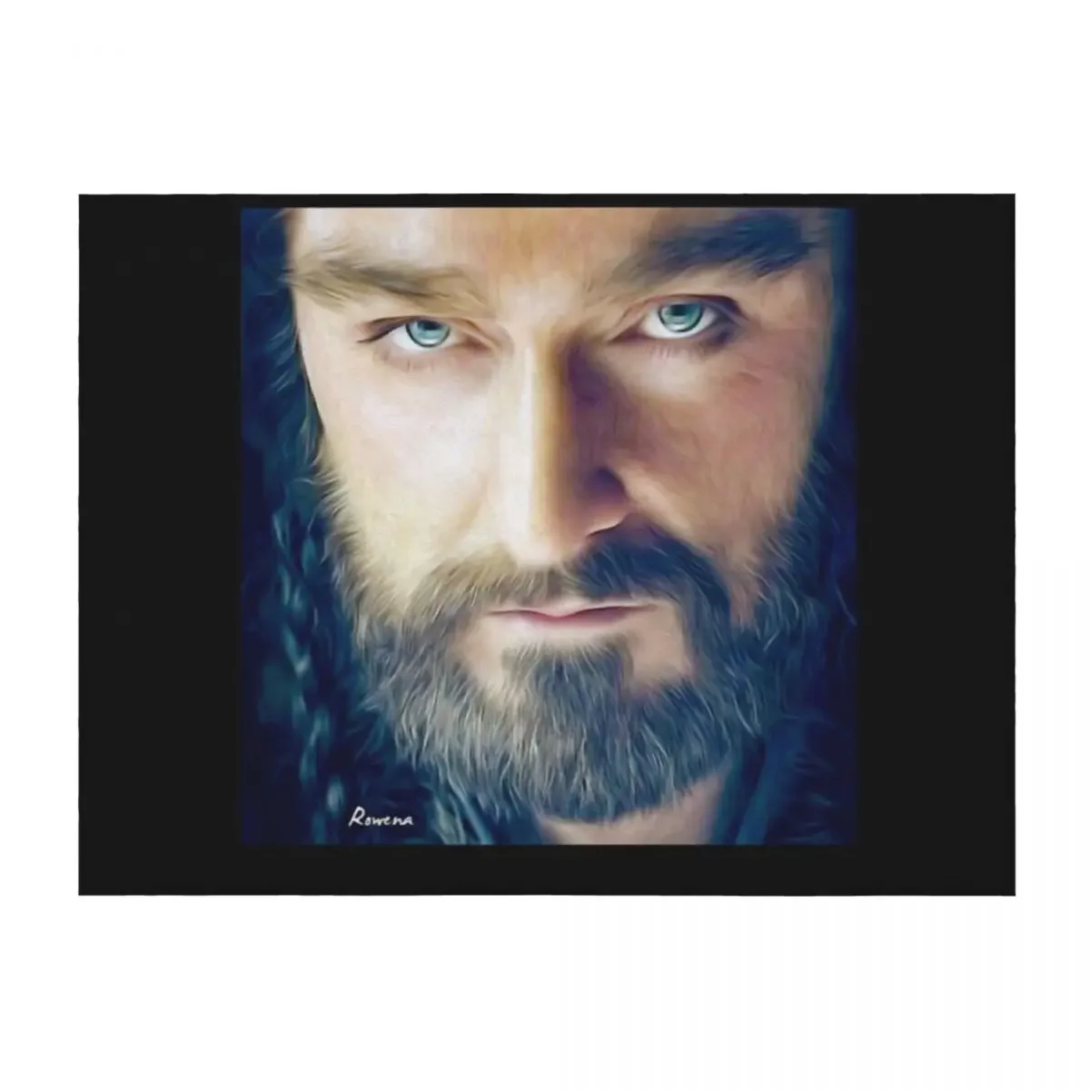 

For Men Women Richard Armitage Thorin Cute Graphic Gift Throw Blanket Decorative Beds halloween Baby Loose Blankets