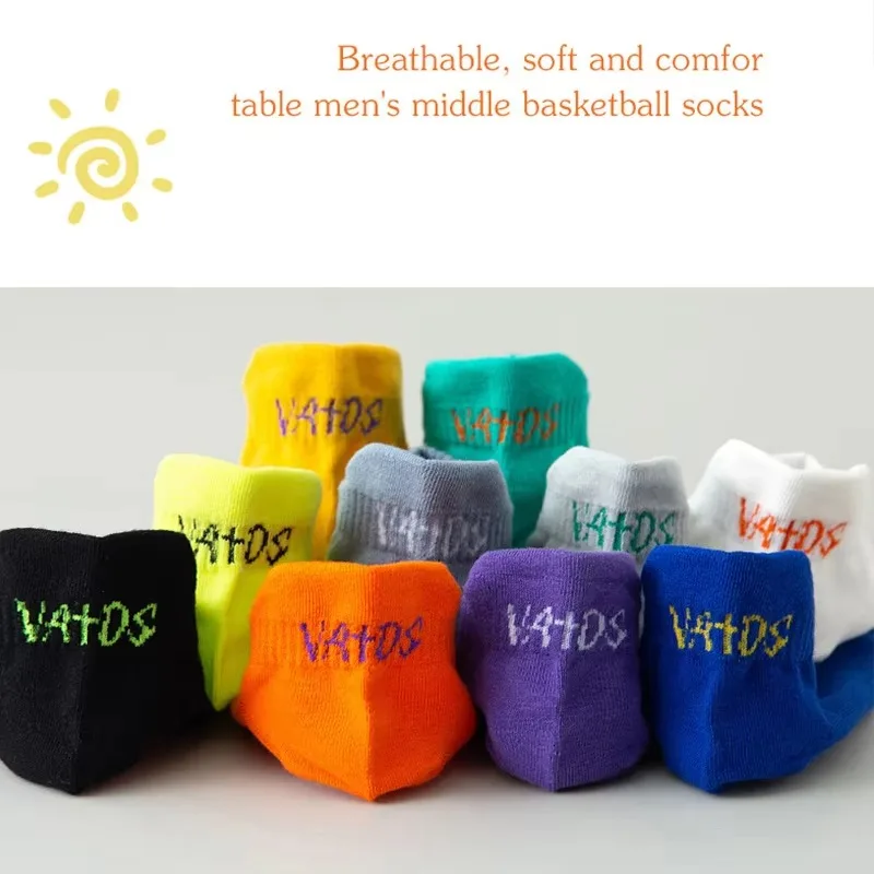 5/10/20/30/50Pairs Bright Color Ankle No Show Socks Men Breathable Street Fashion Sport Deodorant Invisible Travel Running Socks image 6