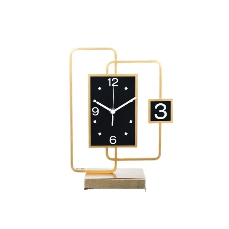 Modern simple table clock clock ornament