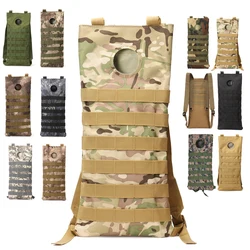 For 3L Water Bag Backpack Hunting Hiking Molle Pouch Oxford Waterproof Tactical Bag Case Travel Climbing Sport Backpacks