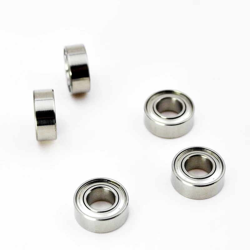 Hybrid Ceramic Bearing SMR105ZZ Stainless Steel MR105 ZZ 5x10x4 mm 1050 Inner Bore 5mm Miniature Ball Bearings